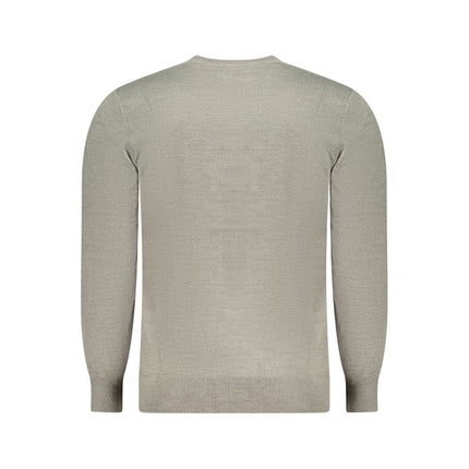 North Sails Gray Acrylic Men Sweater