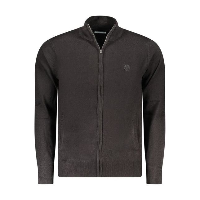 North Sails Nero Acrylic Men Cardigan