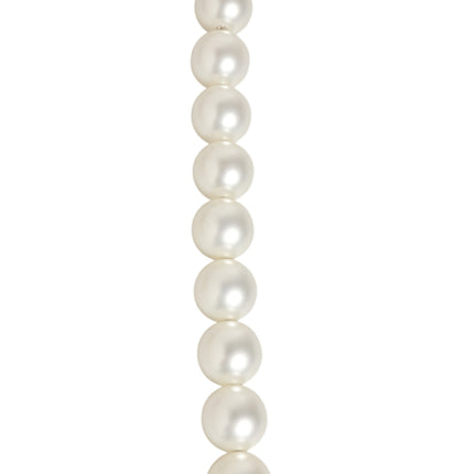 Dolce & Gabbana Black Leather Pearl Chain Bag Accessory Shoulder Strap