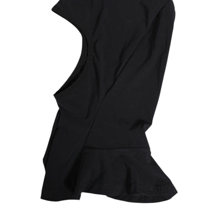 Dolce & Gabbana Black Nylon Elastane Balaclava Hood Face Cover Hat