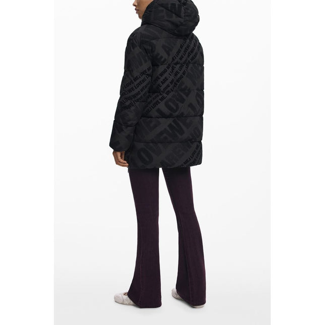 Desigual Black Polyester Women Jacket