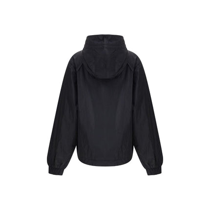 Ganni Black Nylon Shell Jacket