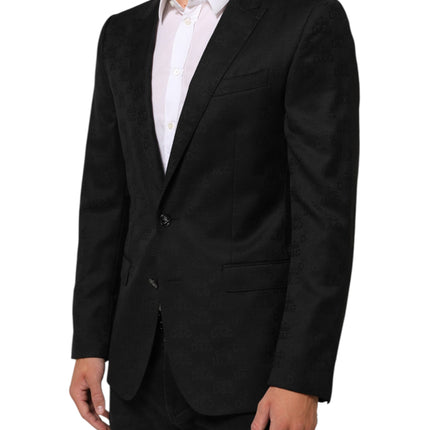 Dolce & Gabbana Black MARTINI 2 Buttons Suit Jacket Blazer