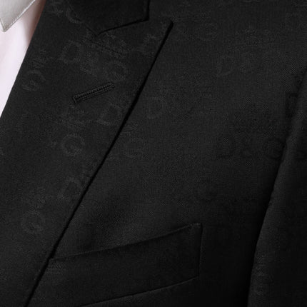 Dolce & Gabbana Black MARTINI 2 Buttons Suit Jacket Blazer