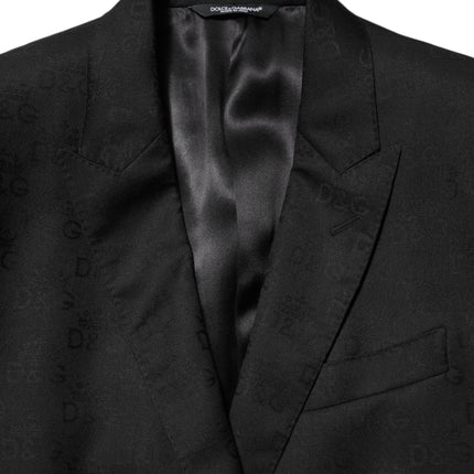 Dolce & Gabbana Black MARTINI 2 Buttons Suit Jacket Blazer
