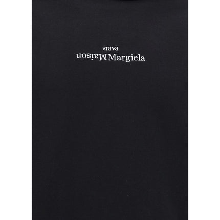 Maison Margiela Black Cotton Sweatshirt