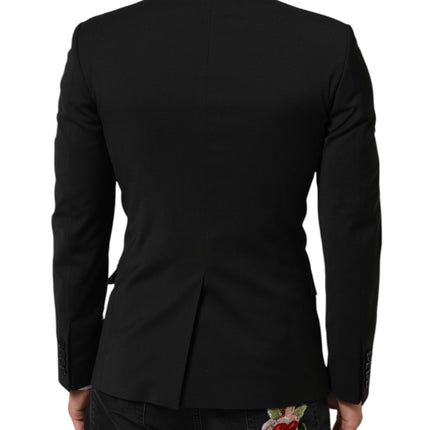 Dolce & Gabbana Black STAFF 2 Buttons Suit Jacket Blazer