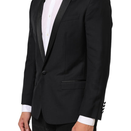 Dolce & Gabbana Black GOLD 1 Button Suit Jacket Men Blazer
