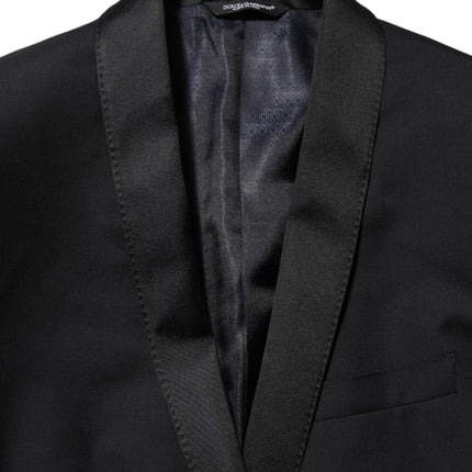 Dolce & Gabbana Black GOLD 1 Button Suit Jacket Men Blazer