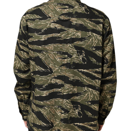 Dolce & Gabbana Multicolor Camouflage Cotton Casual Shirt