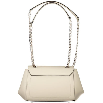 Guess Jeans Bianco Poliuretano Woman Handbag