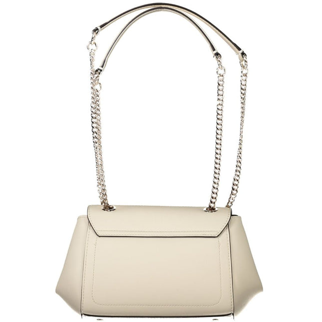 Guess Jeans Bianco Poliuretano Woman Handbag