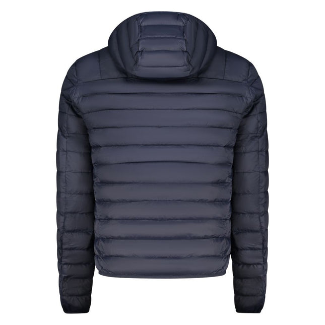 Cavalli Class Blu Polyester Men Light Jacket