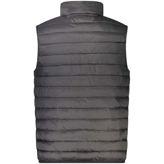 Cavalli Class Nero Polyester Men Jacket