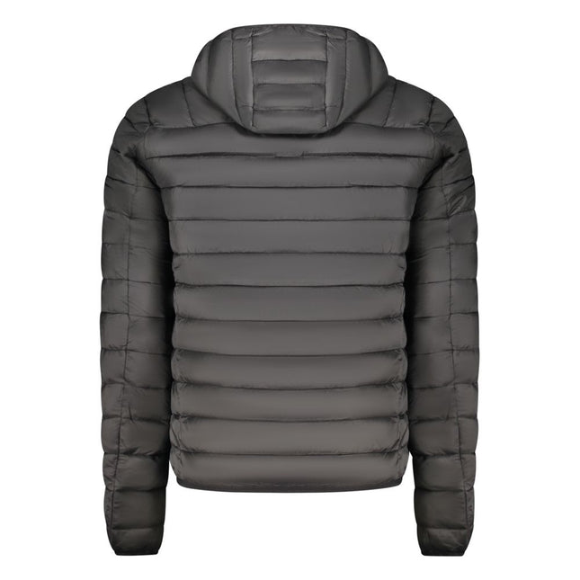 Cavalli Class Black Polyester Light Jacket
