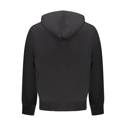 Calvin Klein Black Cotton Men Sweatshirt