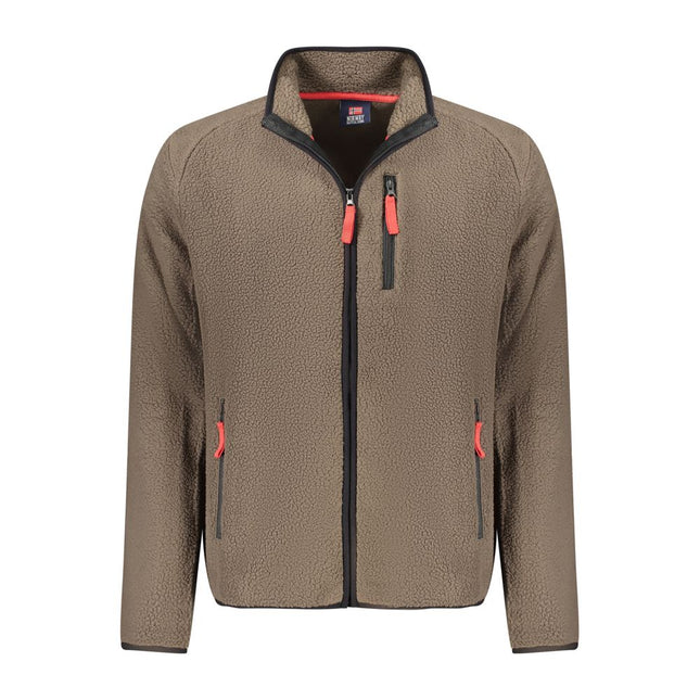 Norway 1963 Marrone Polyester Men Sweatshirt