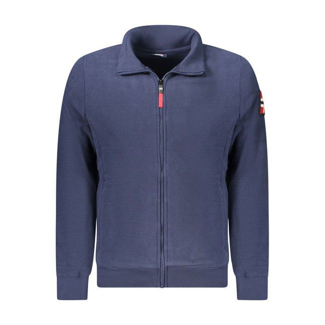 Norway 1963 Blu Polyester Mens Sweatshirt
