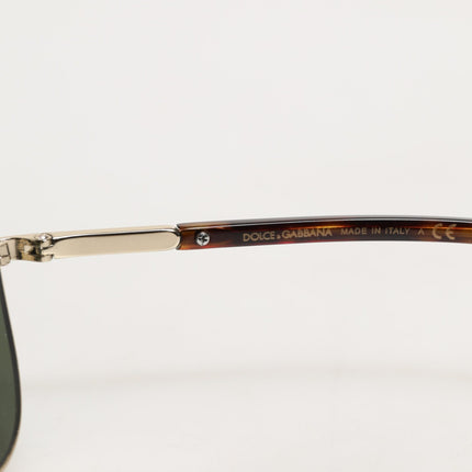 Dolce & Gabbana DG2125 Silver Frame Aviator Shades Eyewear Sunglasses Children