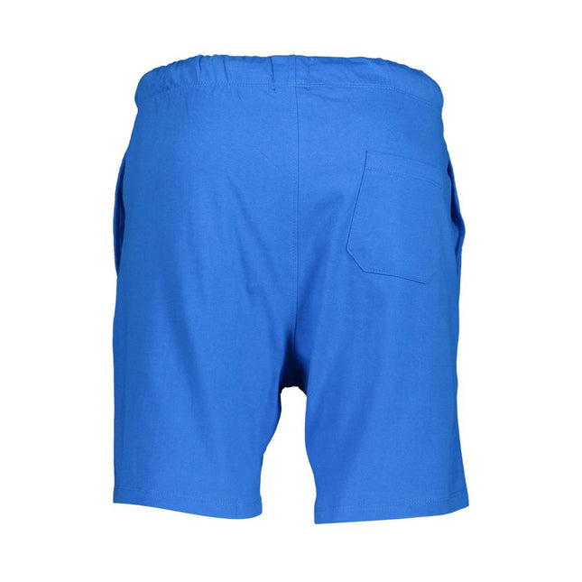 Gianmarco Venturi Blu Cotton Men's Sport Short Gianmarco Venturi