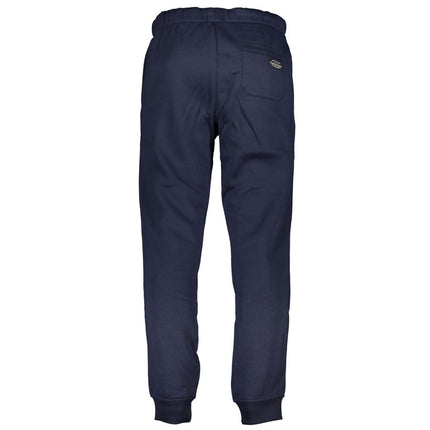 Gianmarco Venturi Blu Polyester Men's Sports Trouser