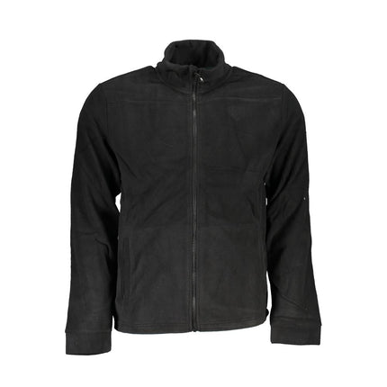 Gianmarco Venturi Black Polyester Men's Sweatshirt