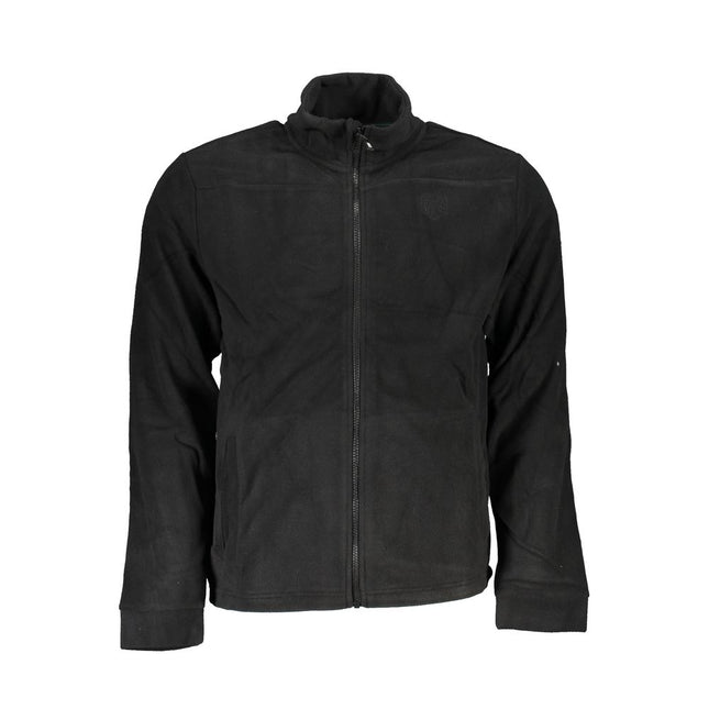 Gianmarco Venturi Black Polyester Men's Sweatshirt