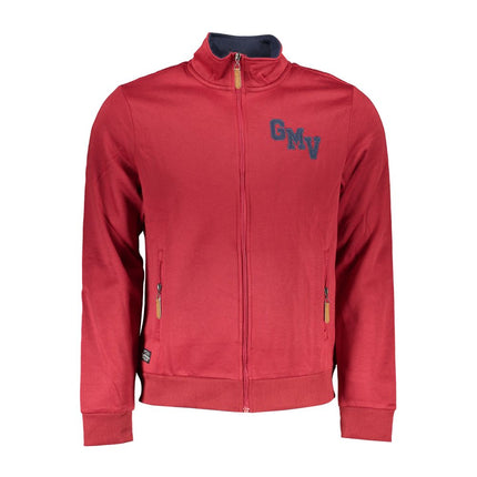 Gianmarco Venturi Red Polyester Men Sweatshirt