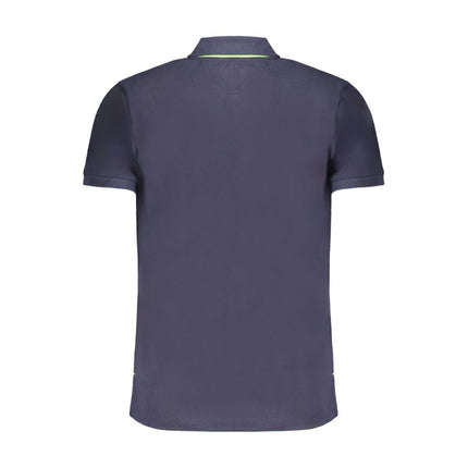 Gianmarco Venturi Blue Cotton Men's Polo Shirt