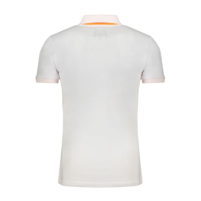 Gianmarco Venturi White Cotton Men Polo Shirt