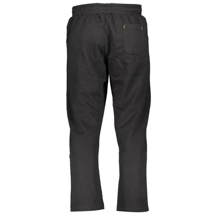Gianmarco Venturi Black Cotton Men's Sweatpant