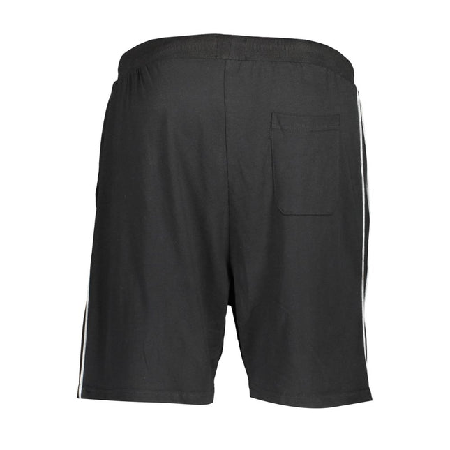 Gianmarco Venturi Black Cotton Men's Sweatpant