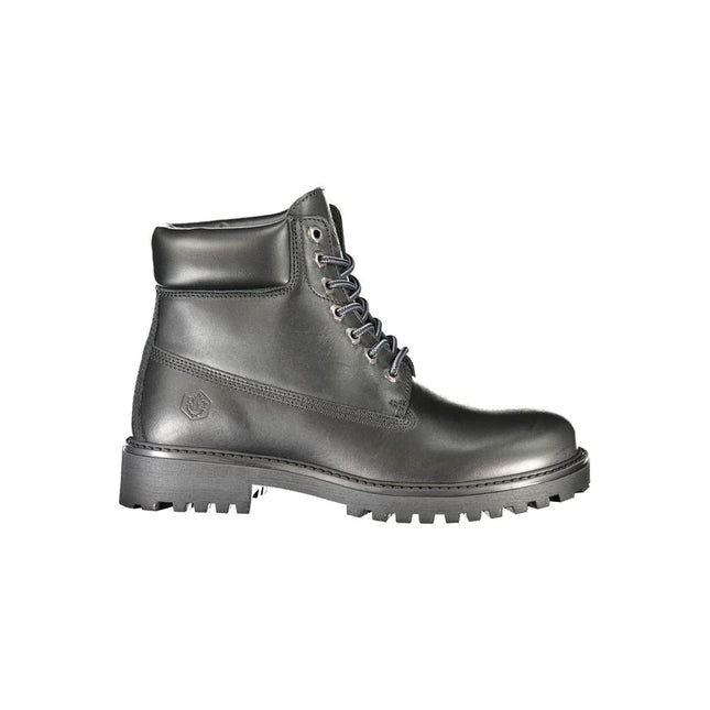 Lumberjack Black Leather Men's Boot
