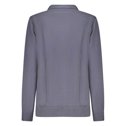 Freddy Blue Cotton Women Sweatshirt