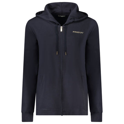 Freddy Blu Cotton Women Sweatshirt