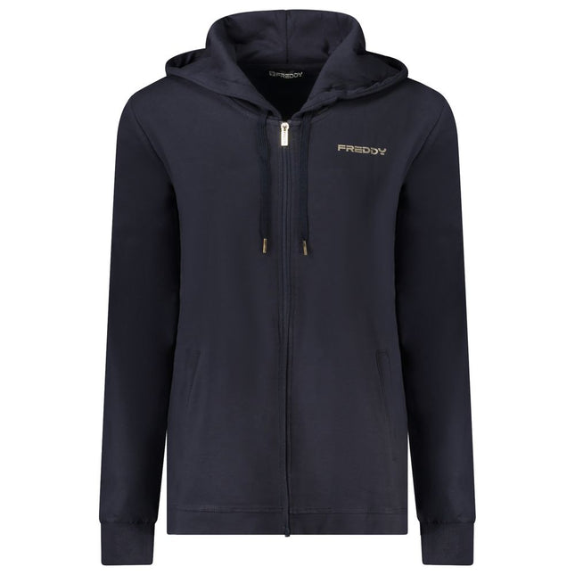 Freddy Blu Cotton Women Sweatshirt