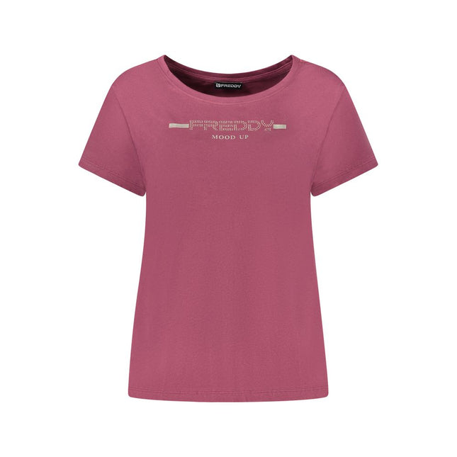 Freddy Viola Cotton Women T-Shirt