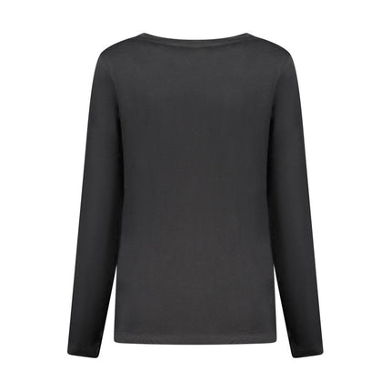Freddy Black Cotton Women T-Shirt