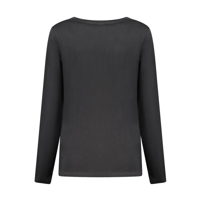 Freddy Black Cotton Women T-Shirt