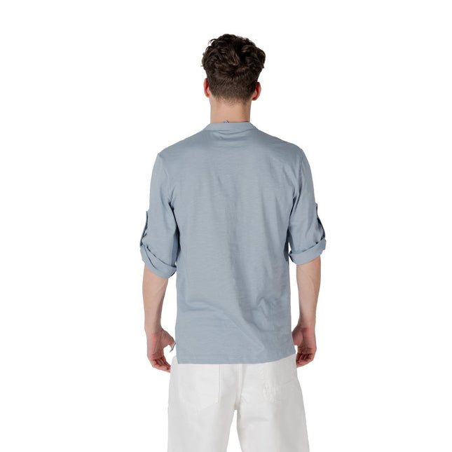 Antony Morato Blue Denim Shirt