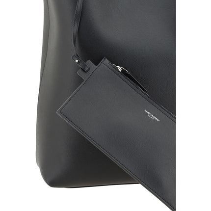 Saint Laurent Black Lamb Ovis Aries Aries Shoulder Bag