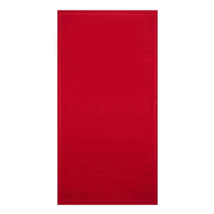 Iceberg Red Cotton Men Beach Towel