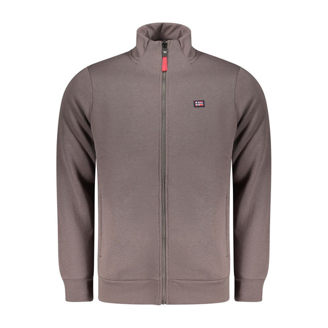 Norway 1963 Marrone Cotton Men Sweatshirt