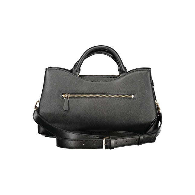 Guess Jeans Black Polyurethane Women's Handbag