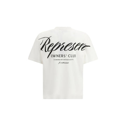 Represent White Cotton T-Shirt