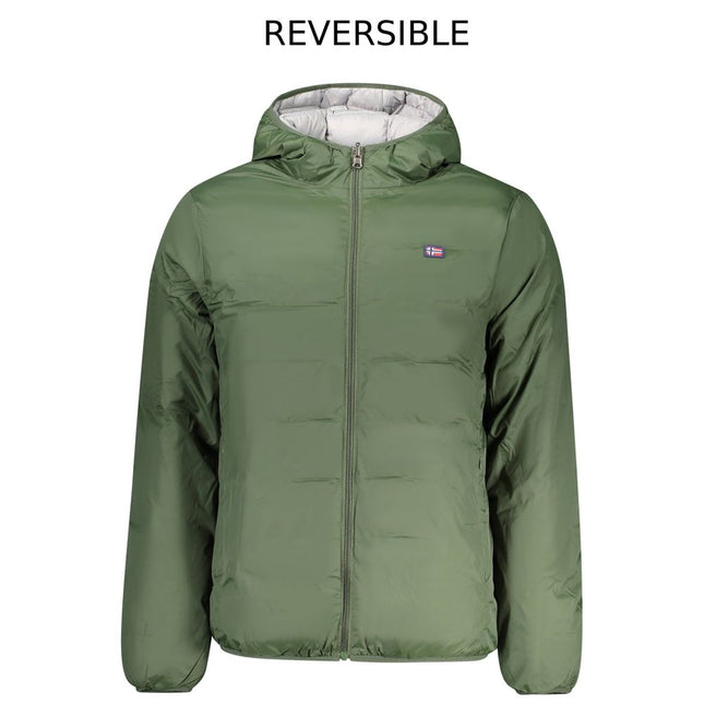 Norway 1963 Verde Poliestere Uomo Giacca
