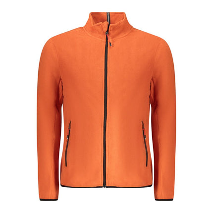 Norway 1963 Arancione Polyester Mens Sweatshirt