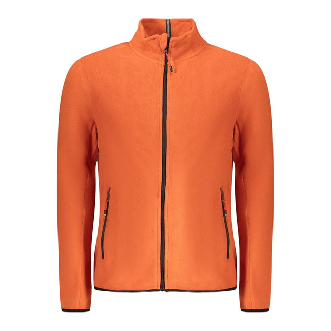Norway 1963 Arancione Polyester Mens Sweatshirt