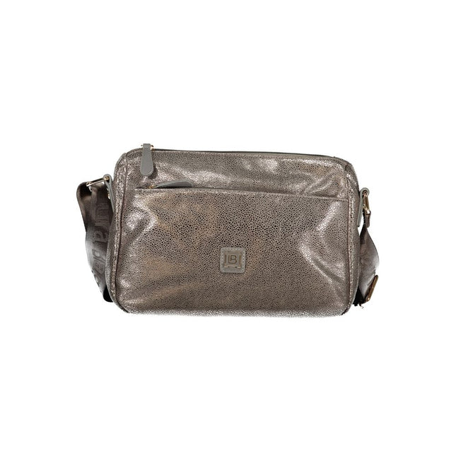 Laura Biagiotti Gray Polyester Women Handbag