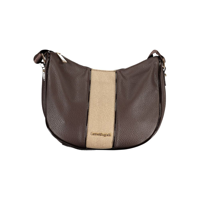 Laura Biagiotti Marrone PVC Women Handbag